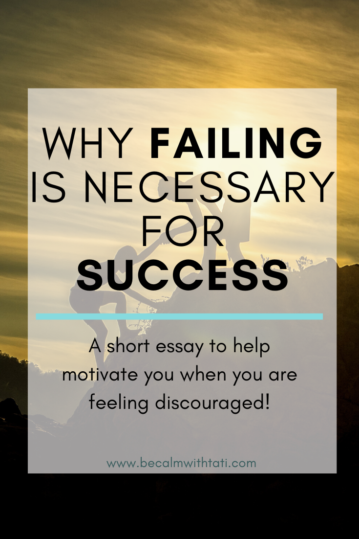 Failure Is Freeing