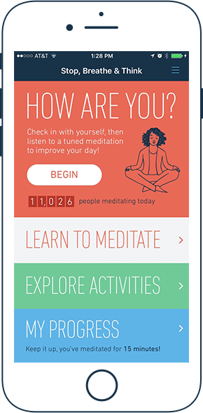 Stop, Breathe & Think Best Apps For Anxiety