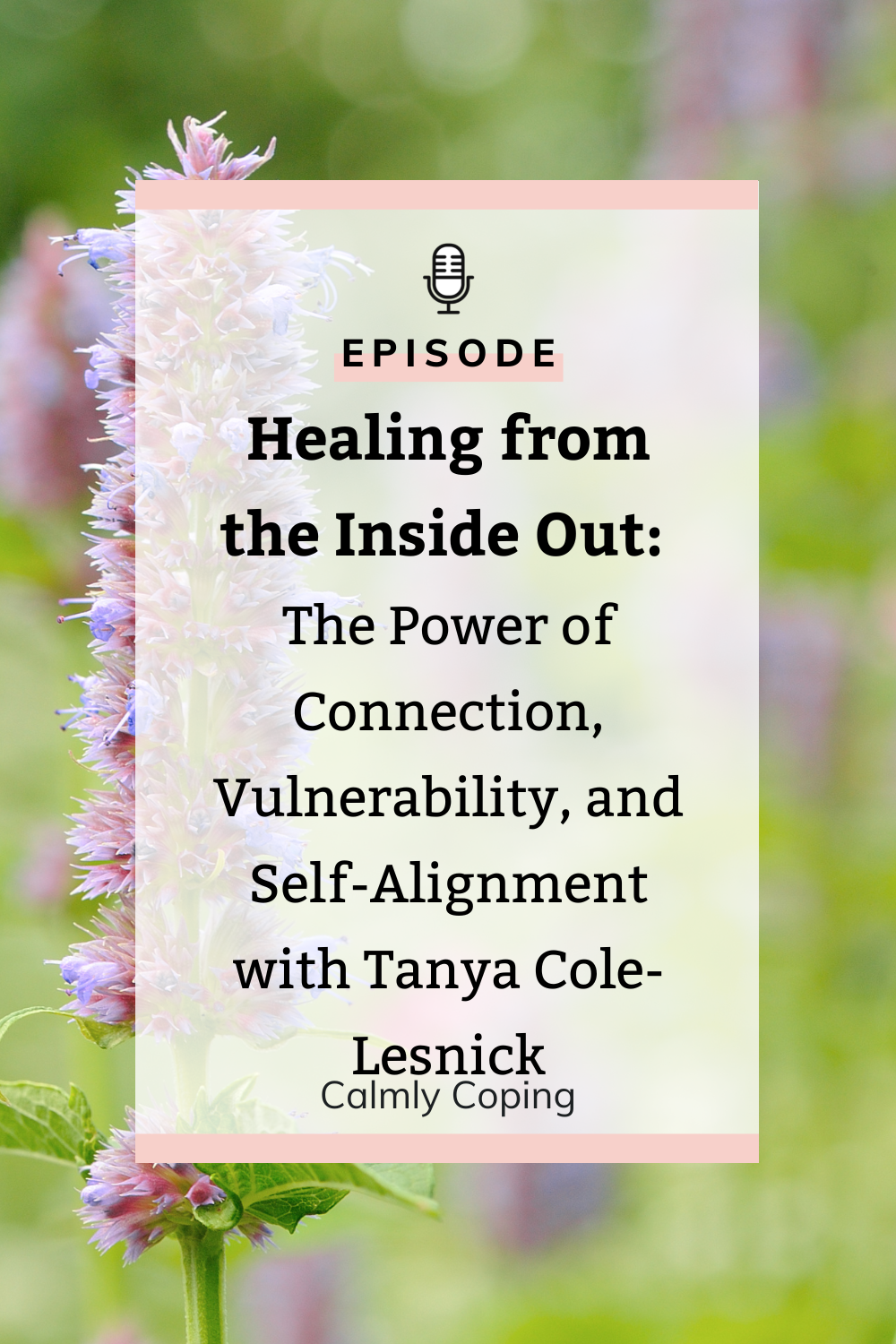 Healing from the Inside Out: The Power of Connection, Vulnerability, and Self-Alignment with Tanya Cole-Lesnick