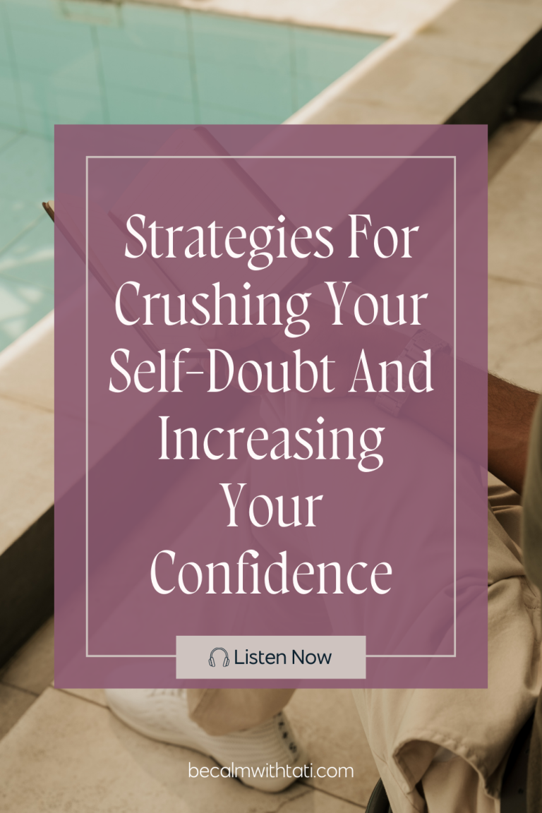 Doubting yourself? This is for you.