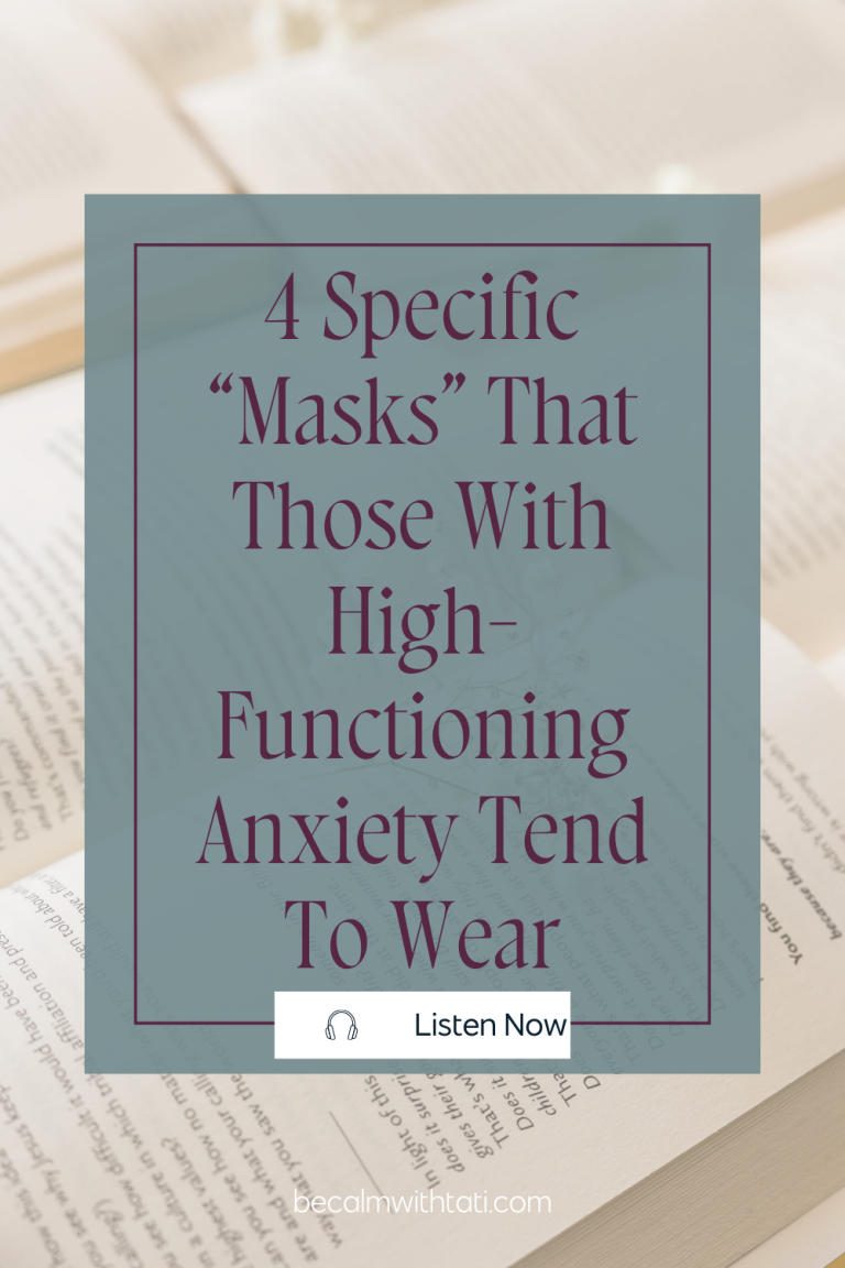 The Mask of High-Functioning Anxiety