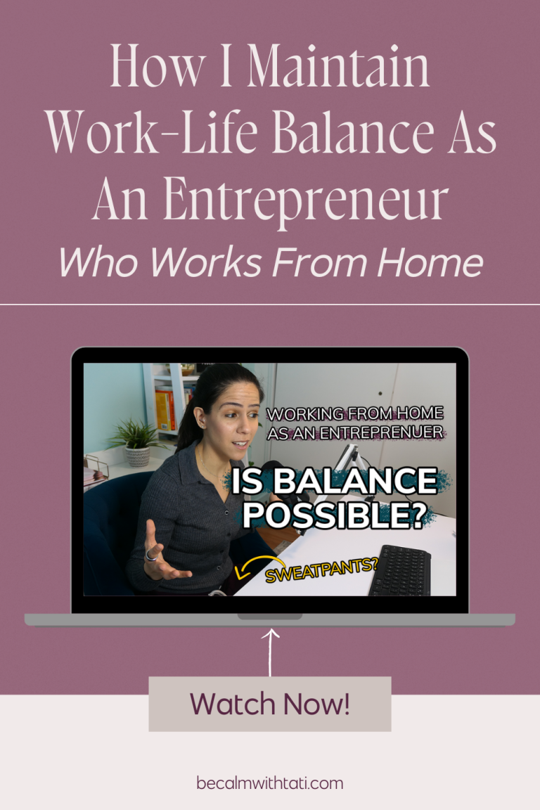 How I Maintain Work-Life Balance As An Entrepreneur Who Works From Home