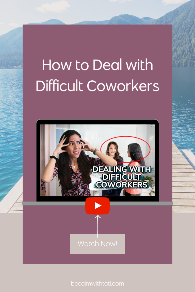 How to Deal with Difficult Coworkers