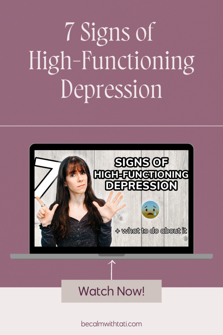 7 Signs of High-Functioning Depression