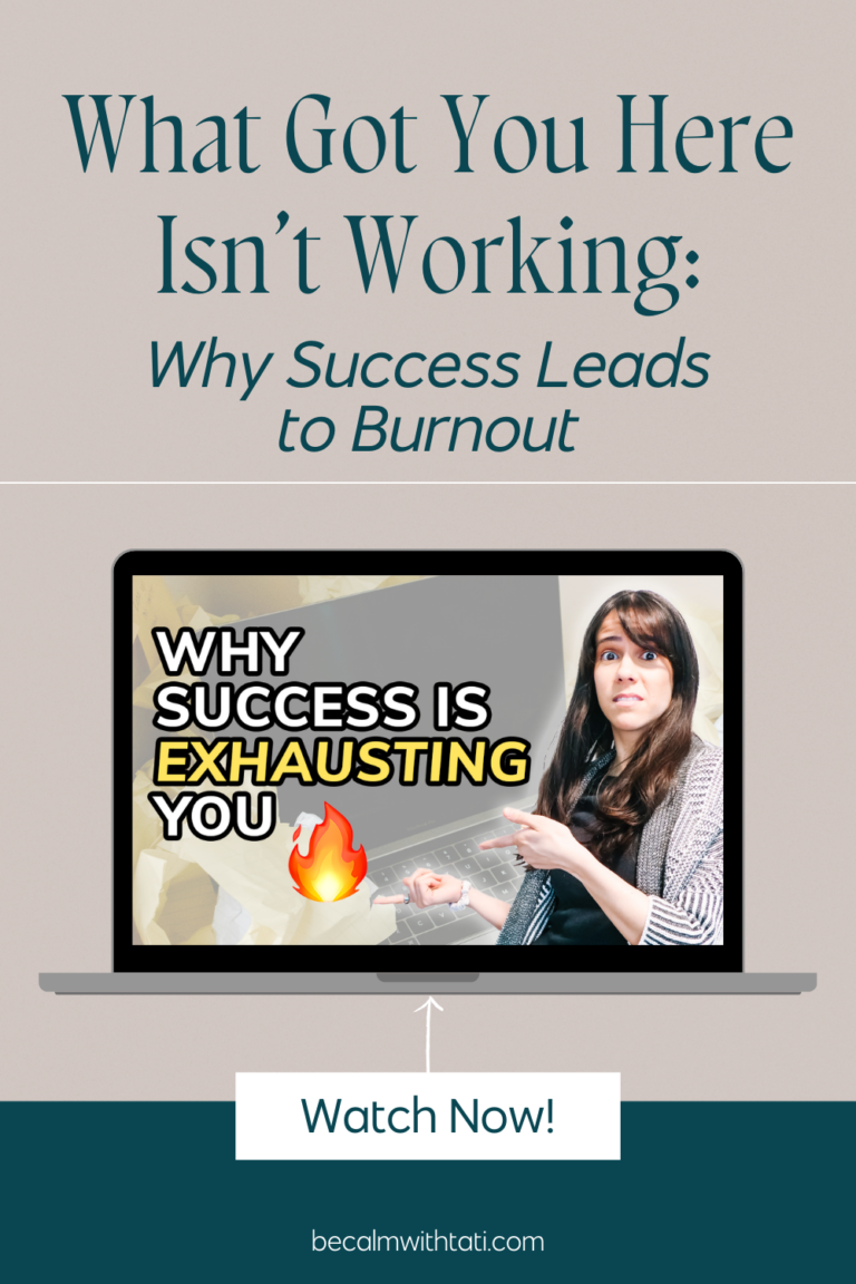 What Got You Here Isn’t Working: Why Success Leads to Burnout