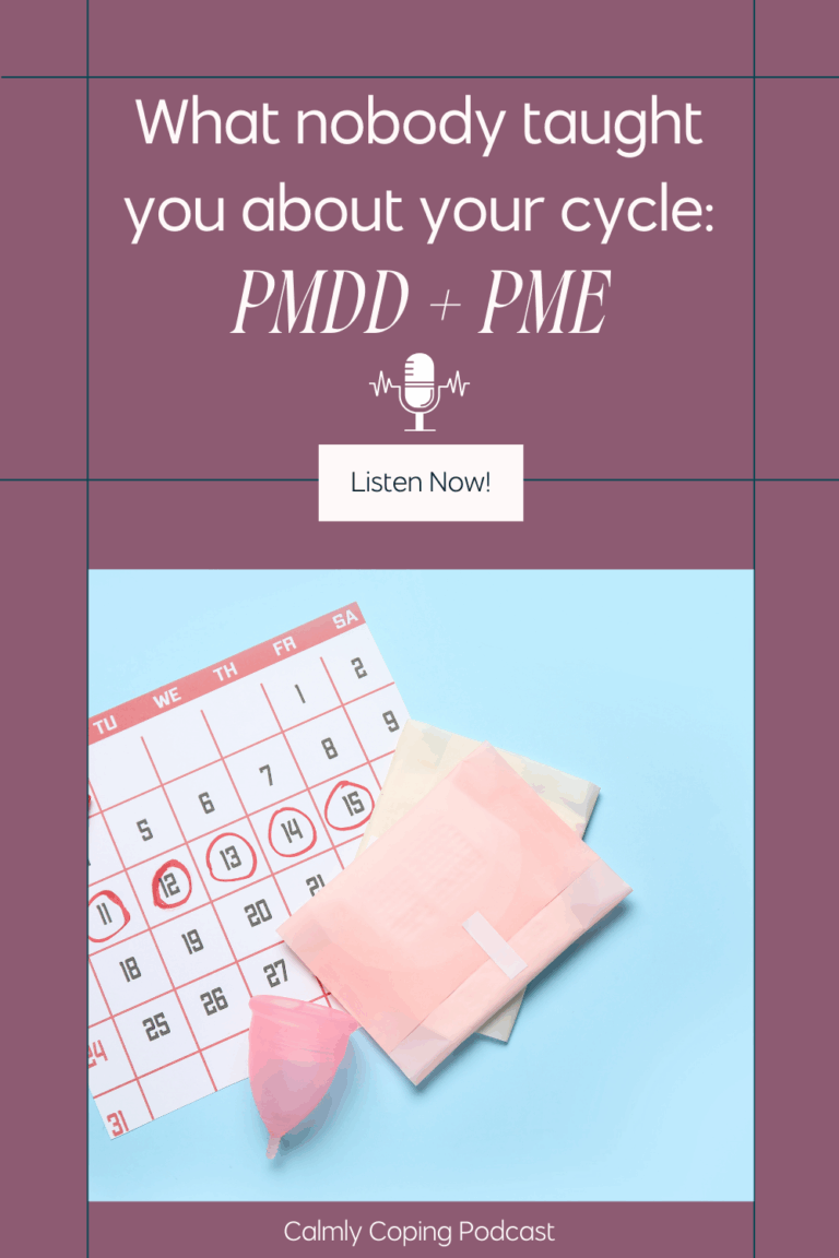 What No One Taught You About Your Cycle: PMDD and PME Explained